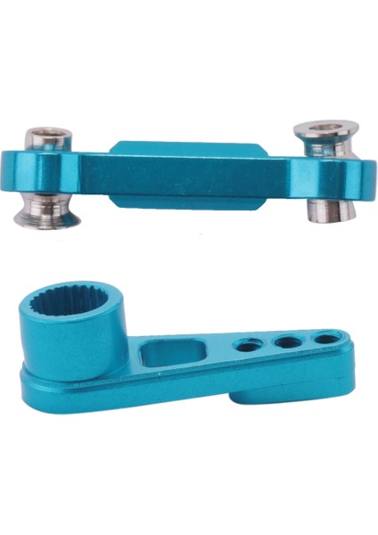 Wltoys Için 1/18 Rc Car K929 A959 A969 A979 K929 A959-B Yükseltme Parçaları Metal 25T Direksiyon Servo Korna Kol + Metal Servo Dümen Çubuğu (Yurt Dışından)