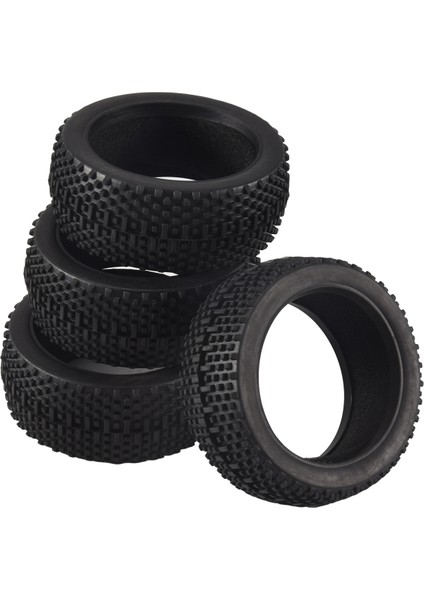 4pcs 110MM 1/8 Rc Off-Road Buggy Araba Kauçuk Lastik Hsp Redcat Losı Hpı Kyosho Mp9 Hobao Hepyer Yükseltme Parçaları (Yurt Dışından) fiyatları