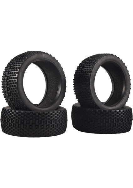 4pcs 110MM 1/8 Rc Off-Road Buggy Araba Kauçuk Lastik Hsp Redcat Losı Hpı Kyosho Mp9 Hobao Hepyer Yükseltme Parçaları (Yurt Dışından) indirimleri