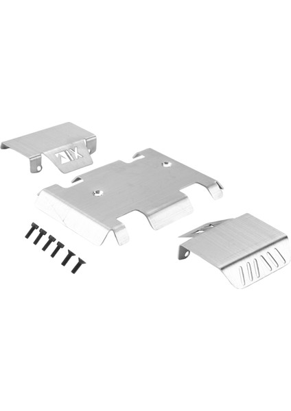 Paslanmaz Çelik Şasi Zırh Aks Koruyucu Rgt EX86190 Ex 86190 LC76 1/10 Rc Paletli Araba Yükseltme Parçaları (Yurt Dışından)