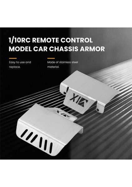 Paslanmaz Çelik Şasi Zırh Aks Koruyucu Rgt EX86190 Ex 86190 LC76 1/10 Rc Paletli Araba Yükseltme Parçaları (Yurt Dışından) fırsatları