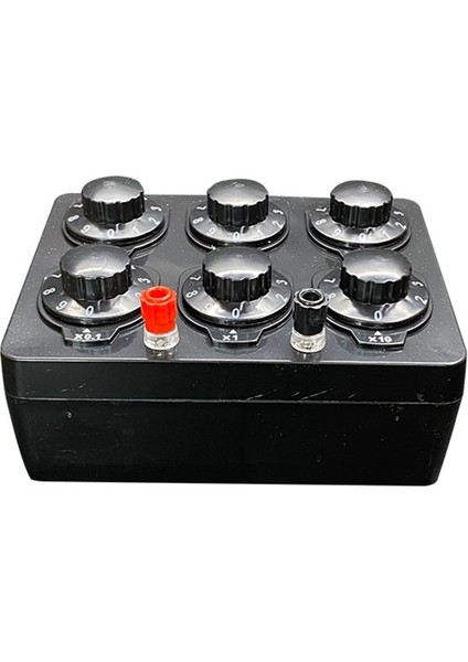 0-99999.9 Ohm Basit Direnç Kutusu Hassas Değişken On Yıl Direnç Öğretim Enstrümanı Öğretim Direnç Kutusu (Yurt Dışından) fiyatları