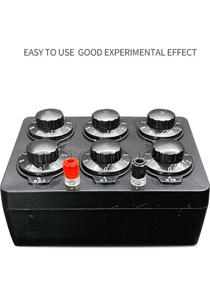 0-99999.9 Ohm Basit Direnç Kutusu Hassas Değişken On Yıl Direnç Öğretim Enstrümanı Öğretim Direnç Kutusu (Yurt Dışından) indirimleri