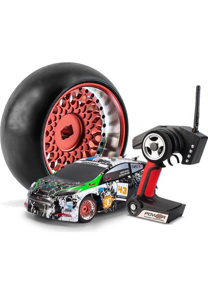 Sert Plastik Sürüklenme Lastik Lastik Metal Tekerlek Jant Wltoys 284131 K969 K989 Kyosho Mini-Z 1/28 Rc Araba Yükseltmeleri Parçaları, 2 Sarı (Yurt Dışından) modelleri