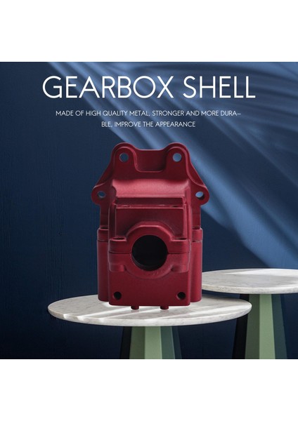 Metal Dalga Kutusu Dişli Kutusu Kabuk Kapağı Diferansiyel Muhafaza 144001-1254 Wltoys Için 144001 1/14 Rc Araç Parçaları, Kırmızı 1 Pcs (Yurt Dışından) fiyatları
