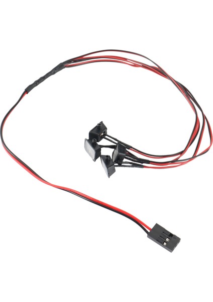 4 LED Işıklar 1/24 Rc Craıl Araç Axıal SCX24 90081 AXI00002 Yükseltme Parçaları Için Kare Yuvarlak Farlar (Yurt Dışından) fırsatları