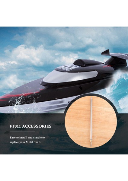 FT011-12 Çelik Tüp Boru Montajı Metal Şaft Yedek Parçalar Feılun FT011 Rc Tekne Speedboat Aksesuarları (Yurt Dışından) modelleri
