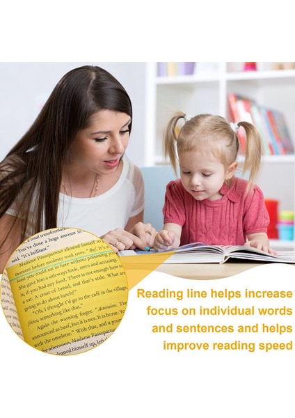 26 Adet Rehberli Okuma Şeritleri Disleksi Araçlar Çocuklar Için Boeshlifter Bookmark Öğrenciler Eğitim Malzemeleri (Yurt Dışından) fırsatları