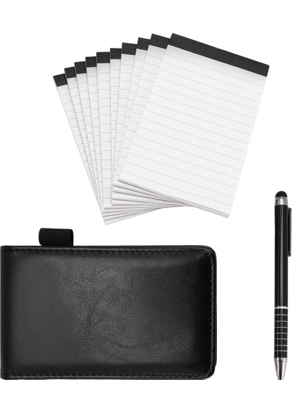 12 Pcs Küçük Cep Not Defteri Tutucu Set Mini Cep Not Ped Tutucu 10 Pc ile 3 Inç x 5 Inç Not Kitap Doldurma (Yurt Dışından)