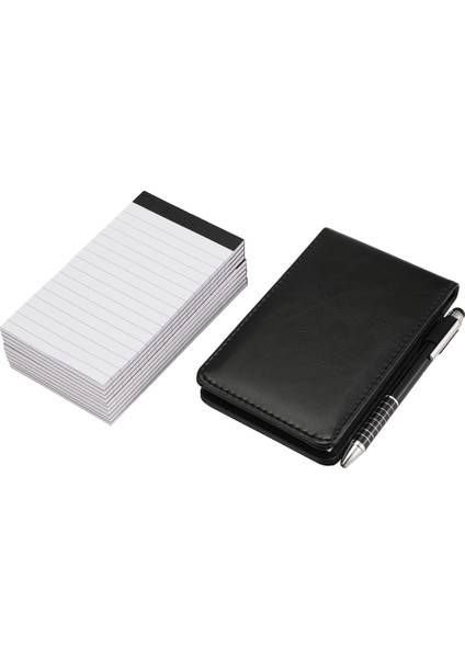 12 Pcs Küçük Cep Not Defteri Tutucu Set Mini Cep Not Ped Tutucu 10 Pc ile 3 Inç x 5 Inç Not Kitap Doldurma (Yurt Dışından) fiyatları