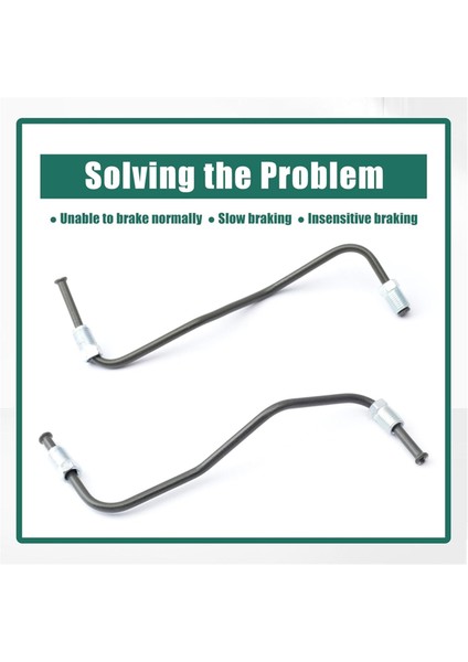 1 Çift 47316-35250 47314-35330 Sol ve Sağ Ön Fren Borusu Hortumu Toyota 4runner 1996-2002 Için (Yurt Dışından) fiyatları