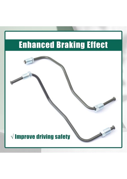 1 Çift 47316-35250 47314-35330 Sol ve Sağ Ön Fren Borusu Hortumu Toyota 4runner 1996-2002 Için (Yurt Dışından) modelleri