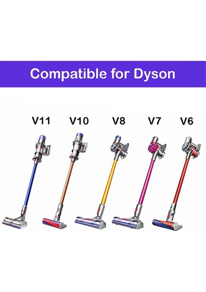 Dyson V6, V7, V8, V10, V11 DC24, DC31, DC34, DC35 Vakum Süpürge Uzatma Hortumu Için Pet Damat Takım Fırçası (Yurt Dışından) modelleri
