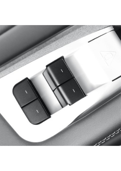Araba Pencere Camı Kaldırma Anahtarı Paneli Kapağı Pencere Kontrol Düğmesi Silikon Çerçeve Tesla Model Y Juniper 2025 Beyaz Lhd Için (Yurt Dışından) modelleri