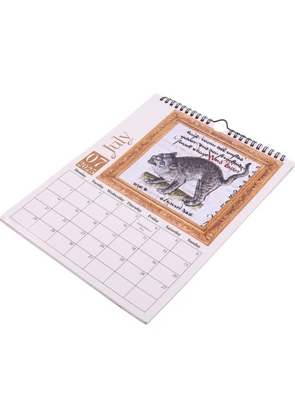 2025 Ortaçağ Kedileri Takvim Garip Kediler Takvim Komik Duvar Takvimi Yeni Yıl Ev Dekorasyonu Için Hediyeler (Yurt Dışından) fiyatları