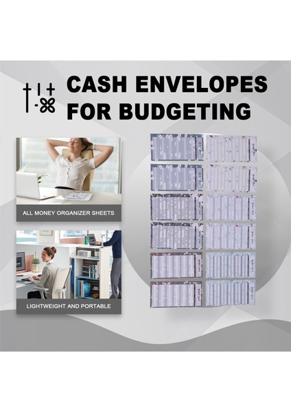 Bütçe Bağlayıcı Sayfalar -60PCS Bütçeleme ve Finans Yönetimi Için Bütçe Organizatörü, Defter Kitabı, Fatura Organizatörü (Yurt Dışından) fırsatları