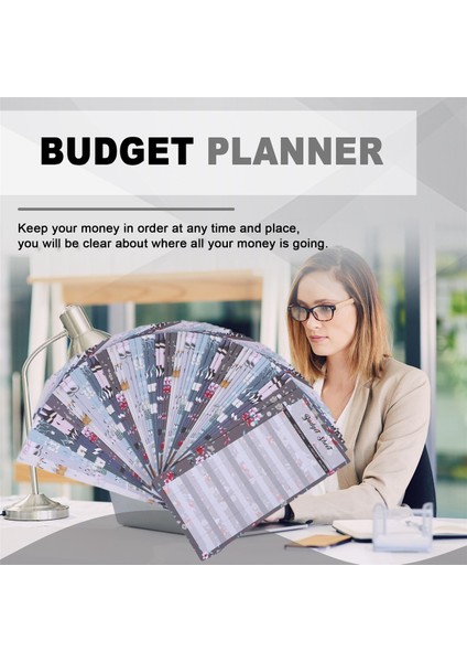 Bütçe Bağlayıcı Sayfalar -60PCS Bütçeleme ve Finans Yönetimi Için Bütçe Organizatörü, Defter Kitabı, Fatura Organizatörü (Yurt Dışından) indirimleri