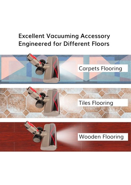Vakum Fırça Kafası, Dyson V7 V8 V8 V10 V11 V15 Vakum Süpürge Zemin Fırça Başlığı (Yurt Dışından) fırsatları