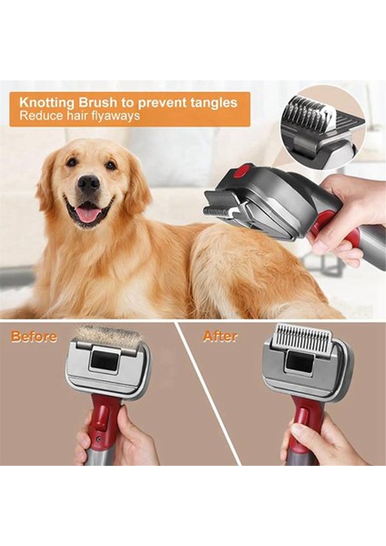 Pet Köpek Saç Fırçası Vakum Eki Dyson V15 V11 V10 V8 V7 Pet Epilasyon Aracı Için Evcil Hayvan Bakım Kiti (Yurt Dışından) modelleri