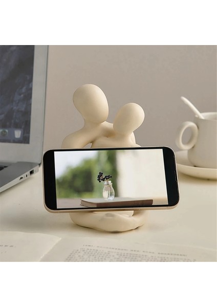 Iskandinav Yaratıcı Çift Heykel Masa Lambası Yatak Odası Dekorasyon Aksesuarları Estetik Oda Noel Ev Dekor, Altın (Yurt Dışından) indirimleri