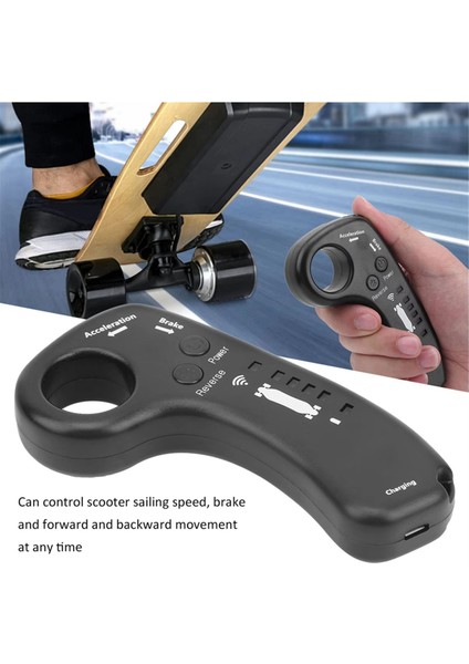 Dört Tekerlekli Scooter Longboard Parçaları Için 2.4ghz Elektrikli Mini Uzaktan Kumanda Alıcısı (Yurt Dışından) fırsatları