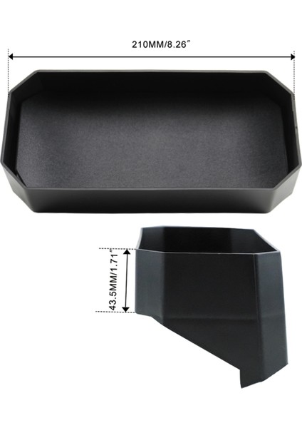 Tesla Cybertruck 2024 2025 Duo Ekran Arkası Depolama Tepsileri Gizli Gösterge Paneli Düzenleyici Iç Aksesuarlar (Yurt Dışından) fırsatları