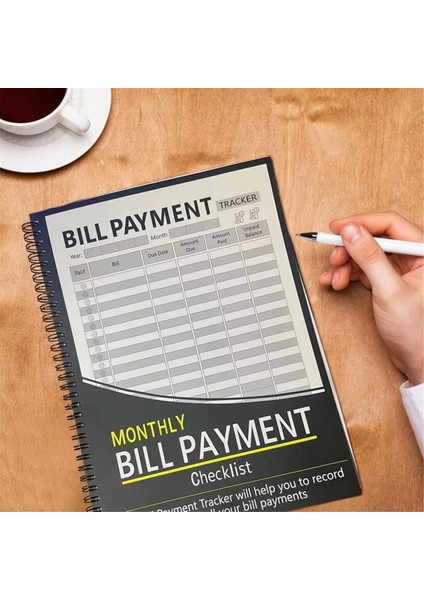 Aylık Fatura Organizer Ödeme Izleyici Planlayıcı Defter Ev Bütçe E -Tablo Gider ve Bill Tracker Erkek Kadınlar (Yurt Dışından) fırsatları