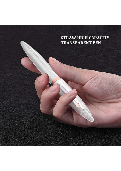 0.5mm Nib Çeşme Kalemi Gözlü Yüksek Kapasiteli Yüksek Kapasiteli Şeffaf Kalemler Ofis Okul Malzemeleri Öğrenci Yazma Hediyeleri Kırtasiye Gül Altın (Yurt Dışından) fiyatları