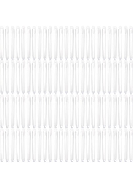 100PCS 12X100MM Şeffaf Laboratuvar Temiz Plastik Test Tüpleri Push Caps Okulu Laboratuar Malzemeleri (Yurt Dışından) modelleri