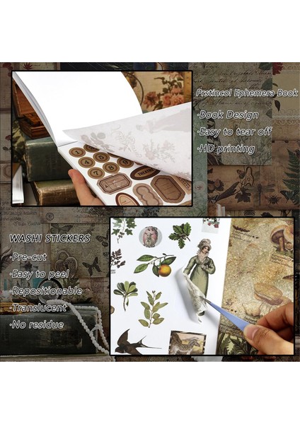 Sanat Günlüğü Için 40 Sayfalık Ephemera Defteri,d (Yurt Dışından) fiyatları