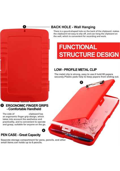 Clip Board Organizer Depolama Hemşirelik Panosu ile Panolar, Turuncu (Yurt Dışından) modelleri