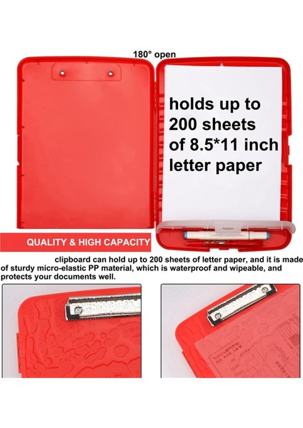 Clip Board Organizer Depolama Hemşirelik Panosu ile Panolar, Turuncu (Yurt Dışından) indirimleri