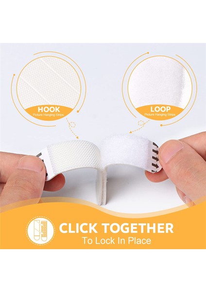 Resim Asma Şeritleri, Çivi Olmadan Resim Asmak Için 24 Çift (Yurt Dışından) indirimleri