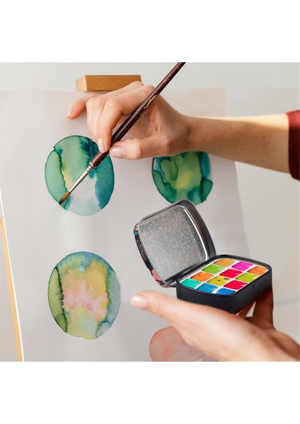 16 Paket Mini Boş Suluboya Paleti Teneke Suluboya Paleti (Yurt Dışından) indirimleri