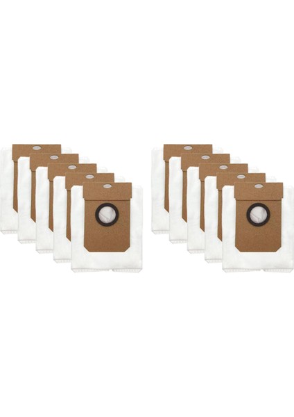10PCS Conga 1090/8090 ULTRA/10000/9090 AI/7490/EUFY L50/L60 Ses/viomi Alpha 3pro Için 10 Adet Toz Torbası Aksesuarları (Yurt Dışından)
