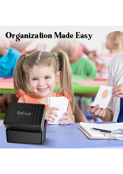3x5 Indeks Kartı Tutucu Flaş Kartlar, Kartvizitler, 4 Renk (Yurt Dışından) fırsatları