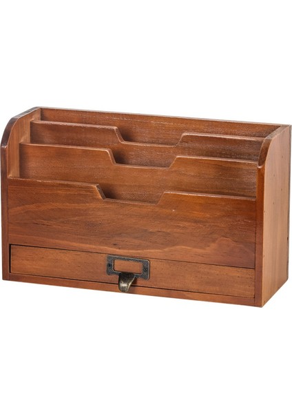 Ofis Masaüstü Depolama Kutusu Kırtasiye Bitirme Rafı A4 Kağıt Rafı (Yurt Dışından)