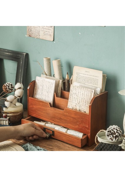 Ofis Masaüstü Depolama Kutusu Kırtasiye Bitirme Rafı A4 Kağıt Rafı (Yurt Dışından) modelleri