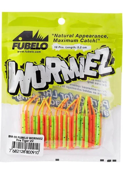 Wormiez 5.2 cm Lrf Silikon Yem Fıre Tıger