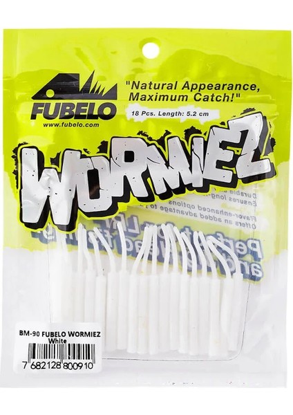 Wormiez 5.2 cm Lrf Silikon Yem Whıte