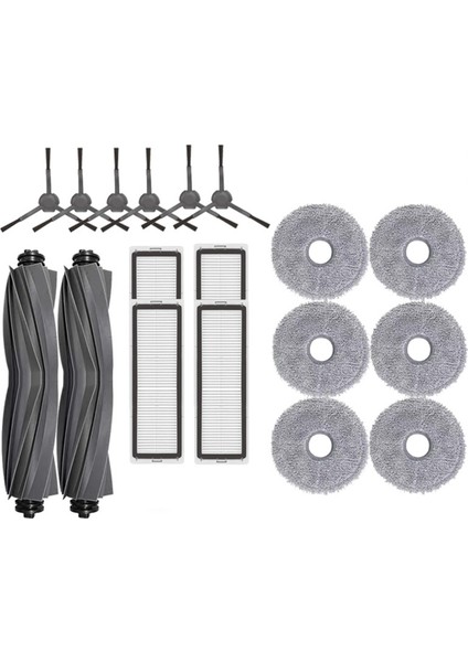 Dreame Bot L10 Prime / L10S Pro / L10 Pro Robot Vakum Ana Yan Fırça Hepa Filtre Mop Bezi Yedek Parçalar (Yurt Dışından)