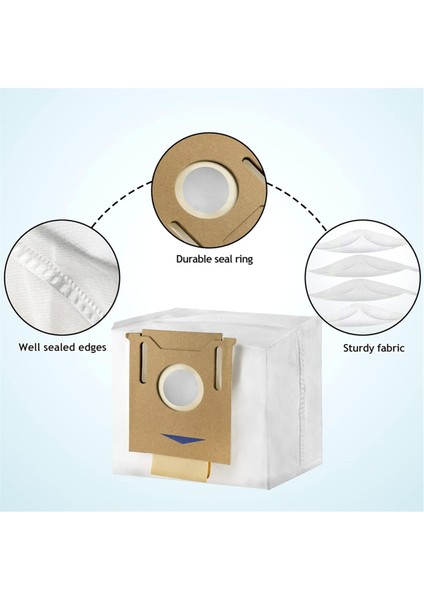 Ecovacs Deebot T8+ / T8 Aıvı / T8 Max / N8 Plus / N8 Pro Robot Vakum Değiştirme Ana Yan Fırça Filtresi Mop Bezi (Yurt Dışından)