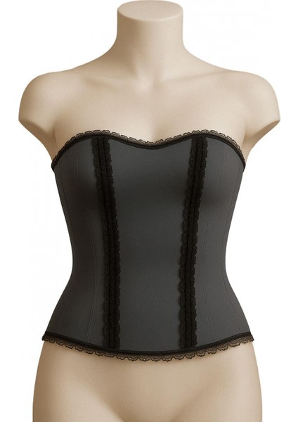 Gri Mı Emay 9155 F Fırfırlı Terletici Büstiyer