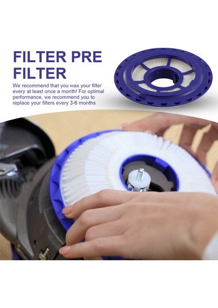 Dyson DC41 DC65 DC66, Çok Zemin ve Top Vakum Süpürge Hepa Filtre Yedek Parçaları Aksesuarları A (Yurt Dışından) indirimleri