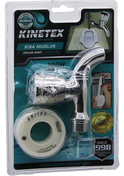 Kısa Musluk ve Teflon Bant (4887)