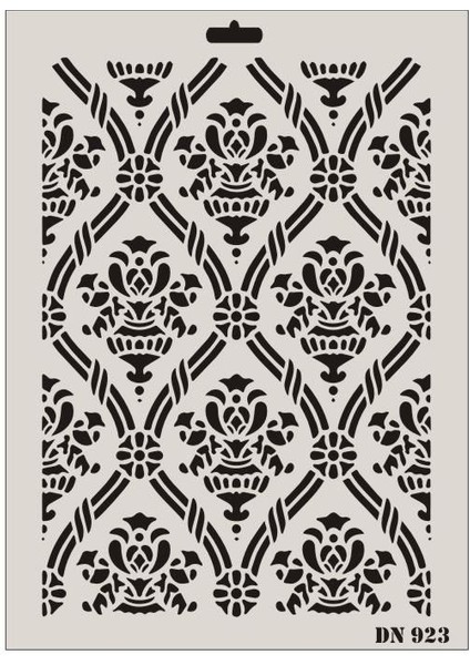 Rich Dantel Seri DN-923 Stencil 35X25 cm