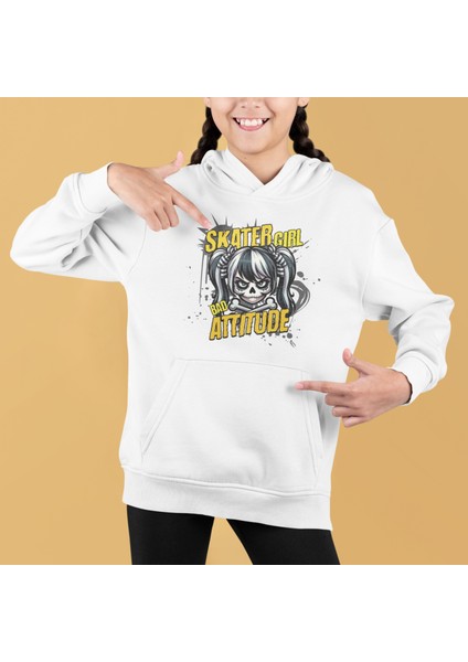 Kız Çocuk Klasik Hoodie – Dayanıklı ve Rahat Günlük Giyim