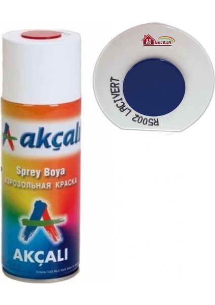 Akçalı Sprey Boya 400 ml 5002 Lacivert