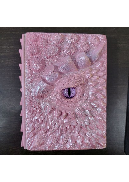 Dragon Secret Diary 3D Dragon Relief Gravür Kitabı Retro Fantasy Günlüğü (Yurt Dışından) modelleri