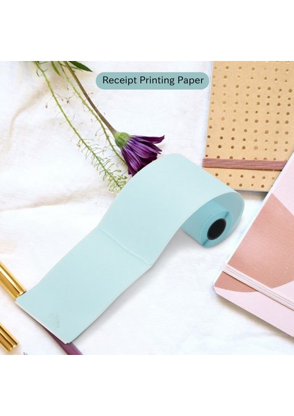 3 Rulo Baskı Çıkartma Kağıdı Mini Cep Fotoğraf Yazıcısı Paperang P1 P2 Bill Makbuz Kağıtları (Yurt Dışından) fırsatları